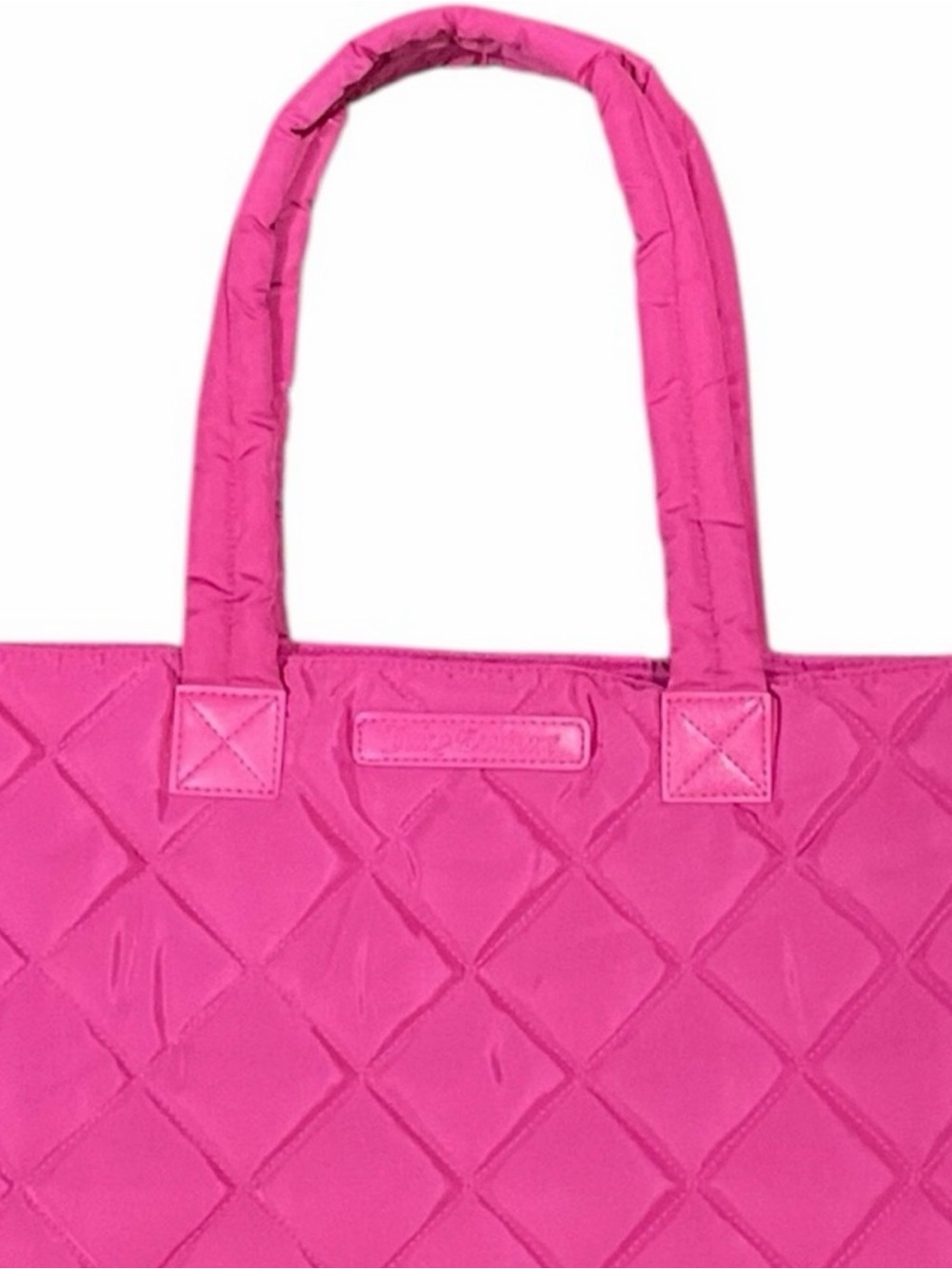 Juicy Couture Hot Pink Quilted Puffy Tote - Picture 8 of 8